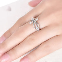 Cross Infinity Ring